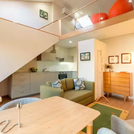 Apartmán Apartameno Con Terraza Porto